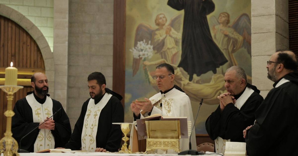 دير مار مارون في عنايا يحتفل بعيد شفيعه