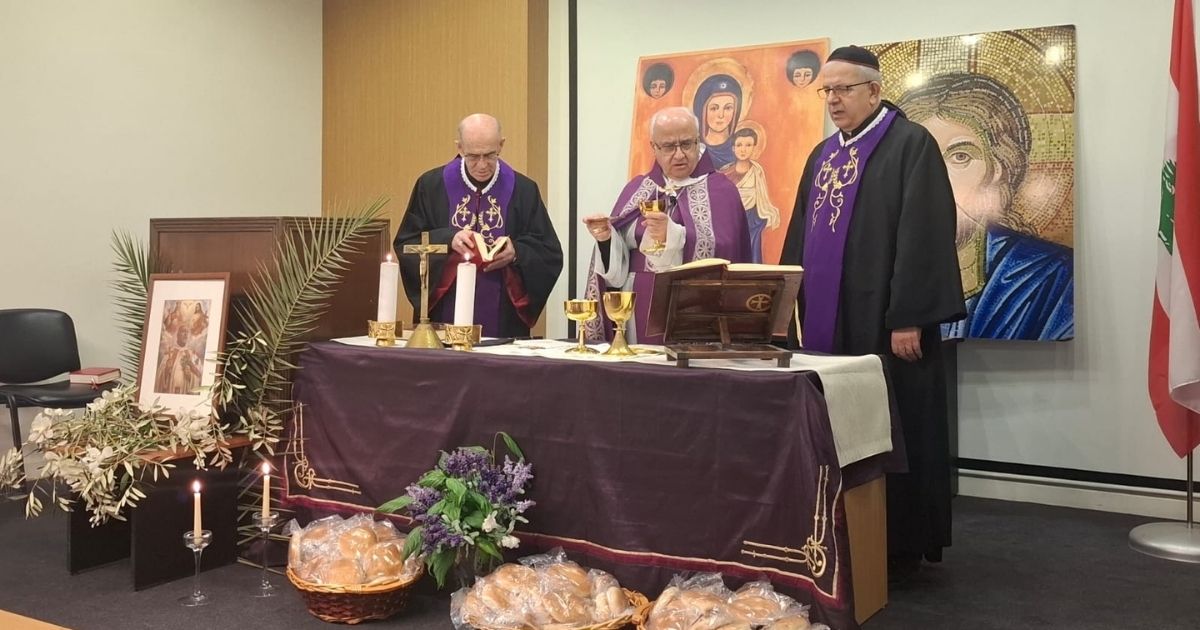 قداس في المحكمة المارونية لراحة نفس الخوري الشهيد بيار الراعي