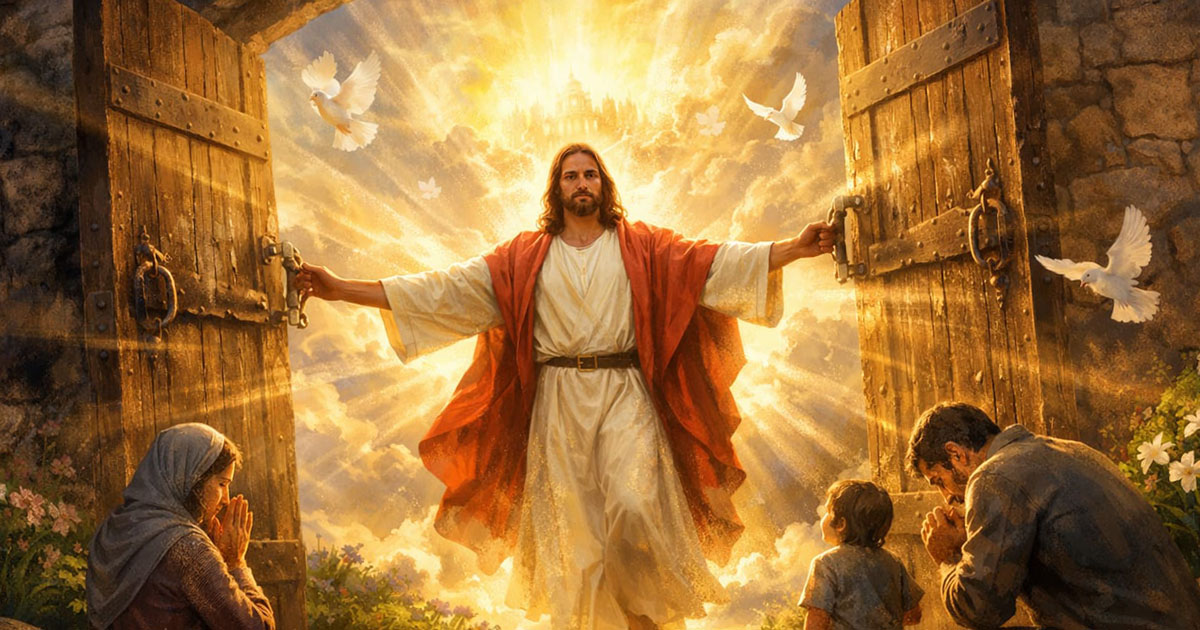 من خلف الأبواب المغلقة… يولد الرجاء من جديد...