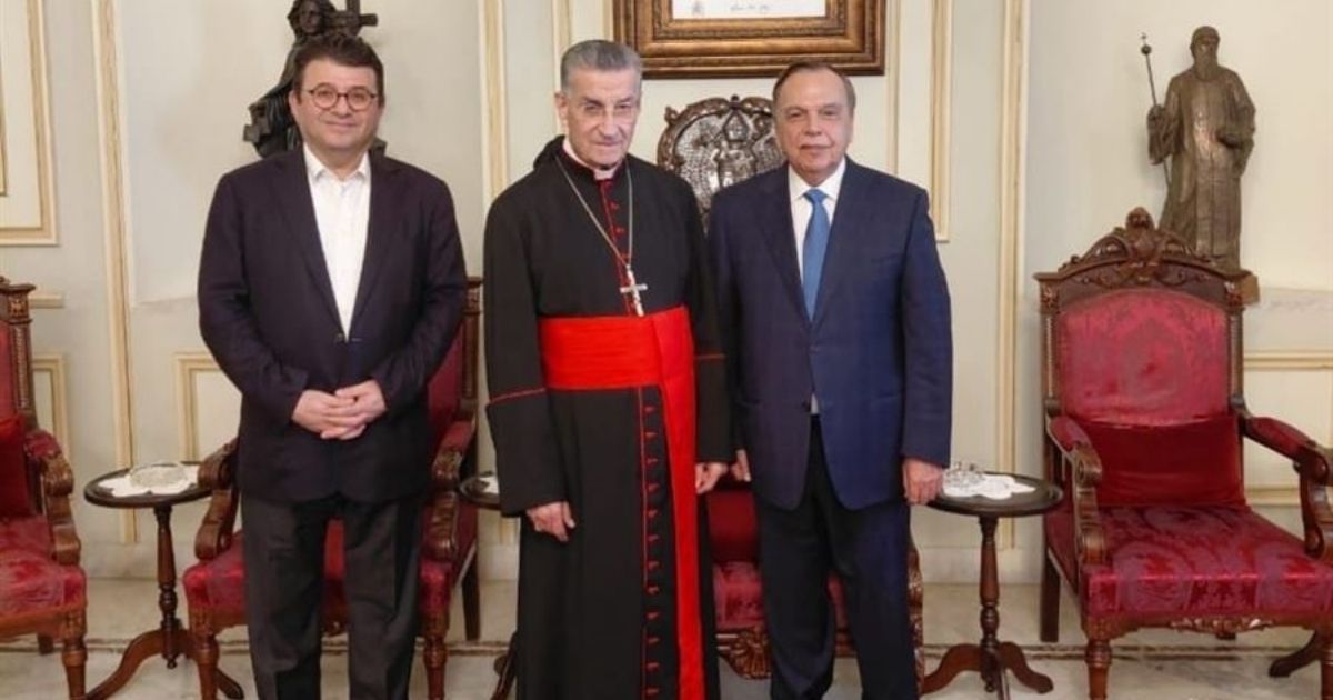 الحلو من بكركي: البابا أتى بأفكار جيدة جدًّا لمستقبل لبنان