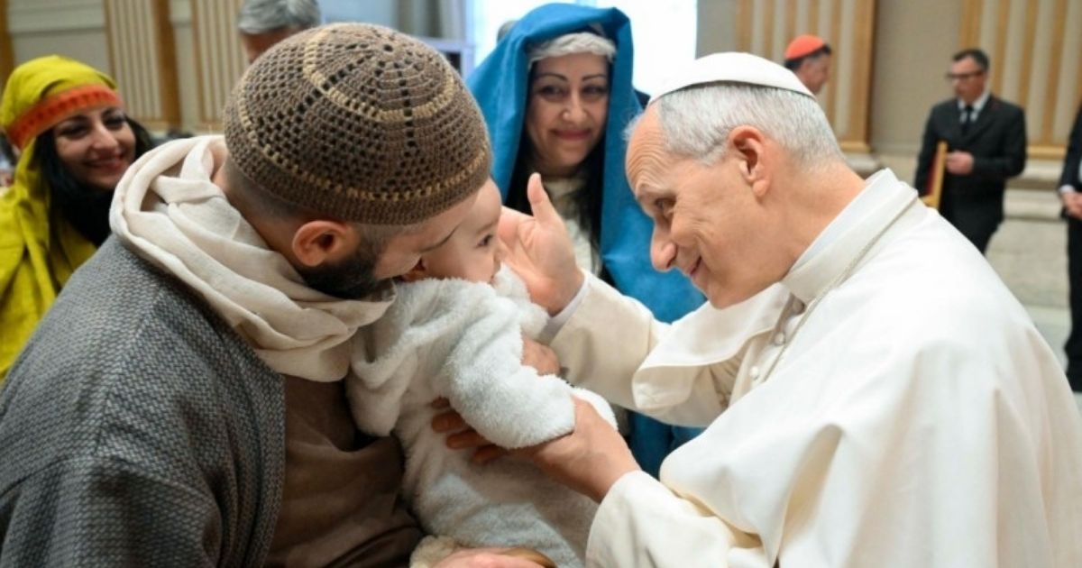 البابا لاوُن الرابع عشر: المغارة تذكرنا بأننا جزء من مغامرة خلاص لا نعيشها وحدنا