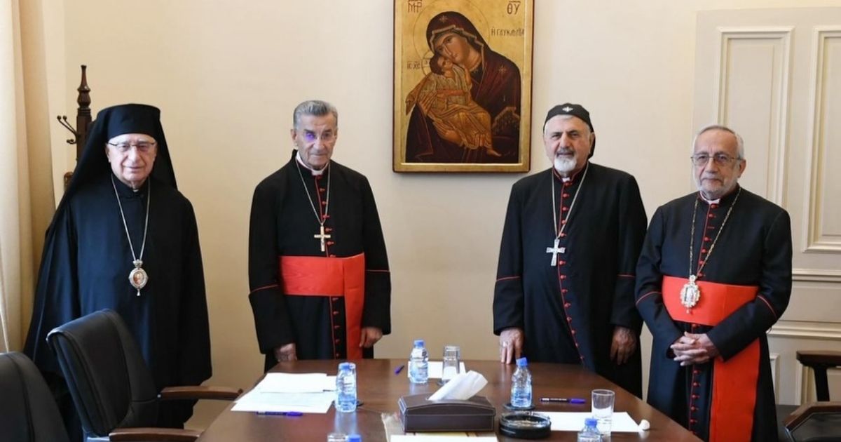 البطريرك الراعي يستقبل مجلس رئاسة “البطاركة والأساقفة الكاثوليك” في بكركي