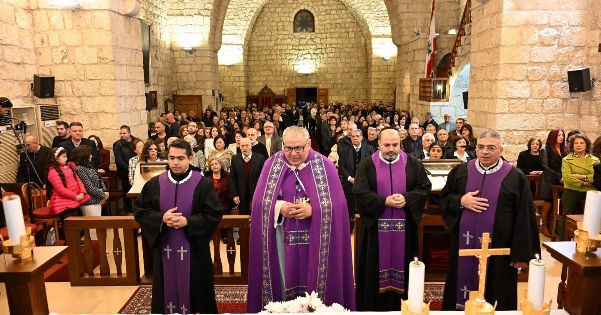 قداس احتفالي لمناسبة انتخاب الأب يوسف أبي عون مدبرًا عامًا في الرهبانية المريمية