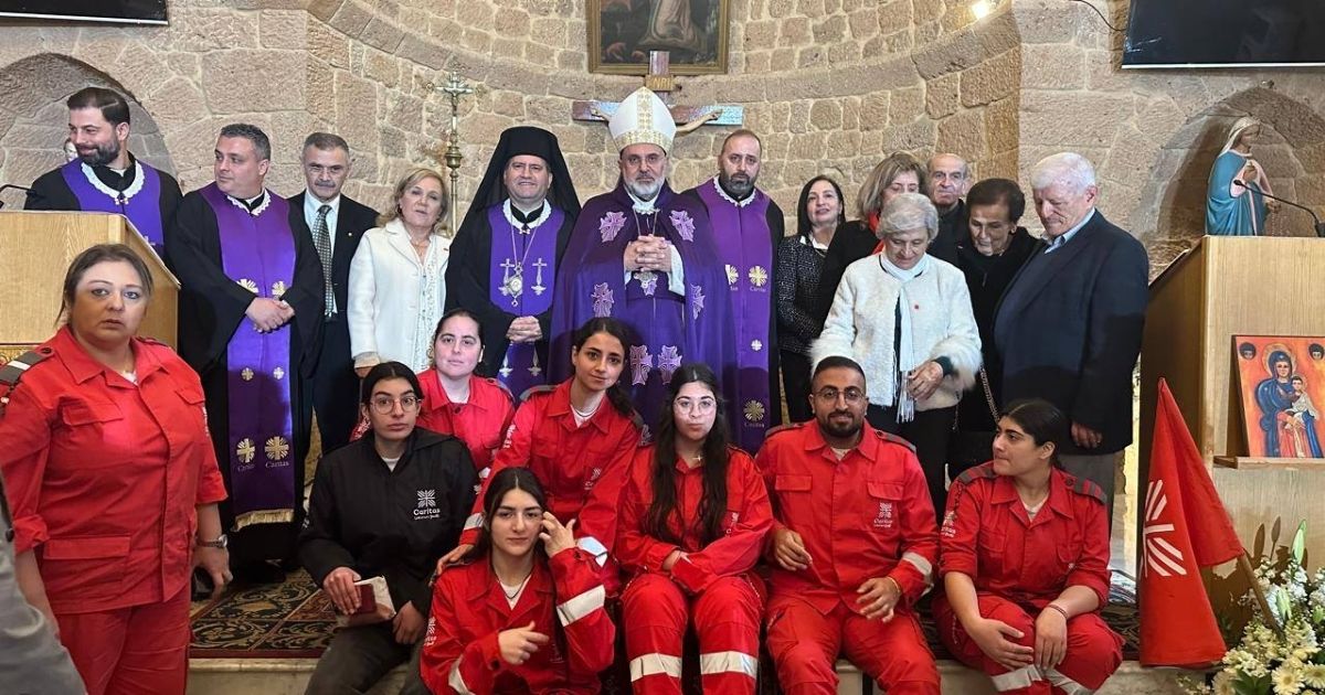 المطران سويف في قداس كاريتاس الزاوية: كاريتاس هي حضور محبة الله ومدرسة إيمان