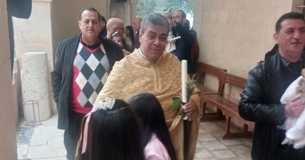 المسيحيون يحتفلون بالشعانين في البقاع الشمالي