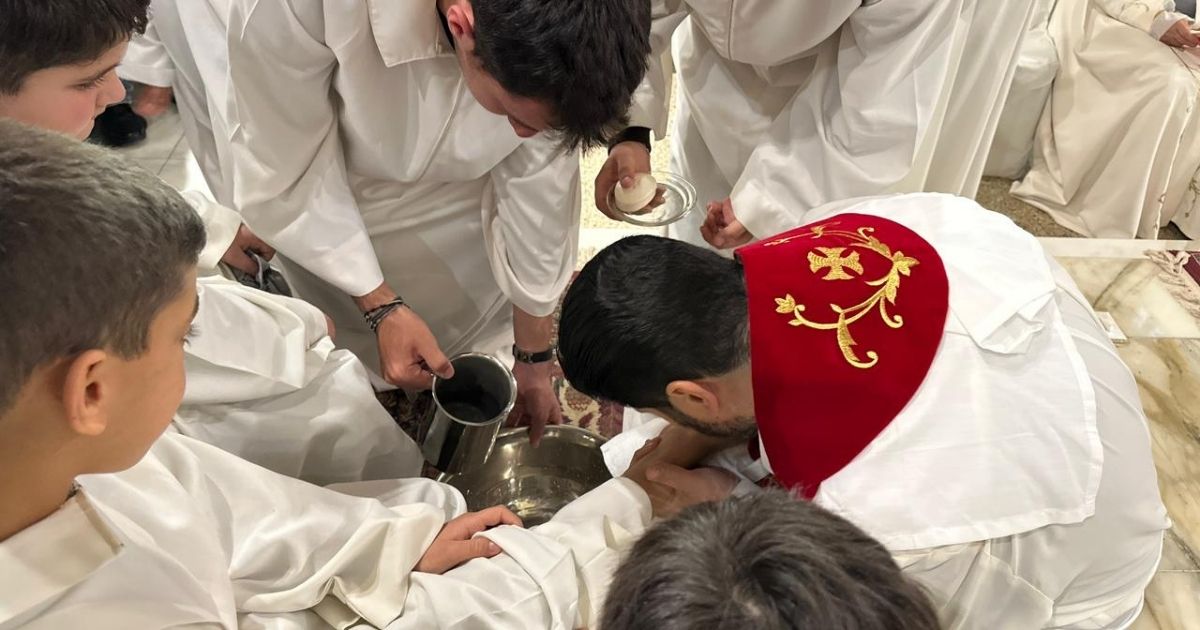 قدس الأب سليمان في خميس الأسرار: الإفخارستيا حضور حيّ يُجدّد العلاقة مع المسيح