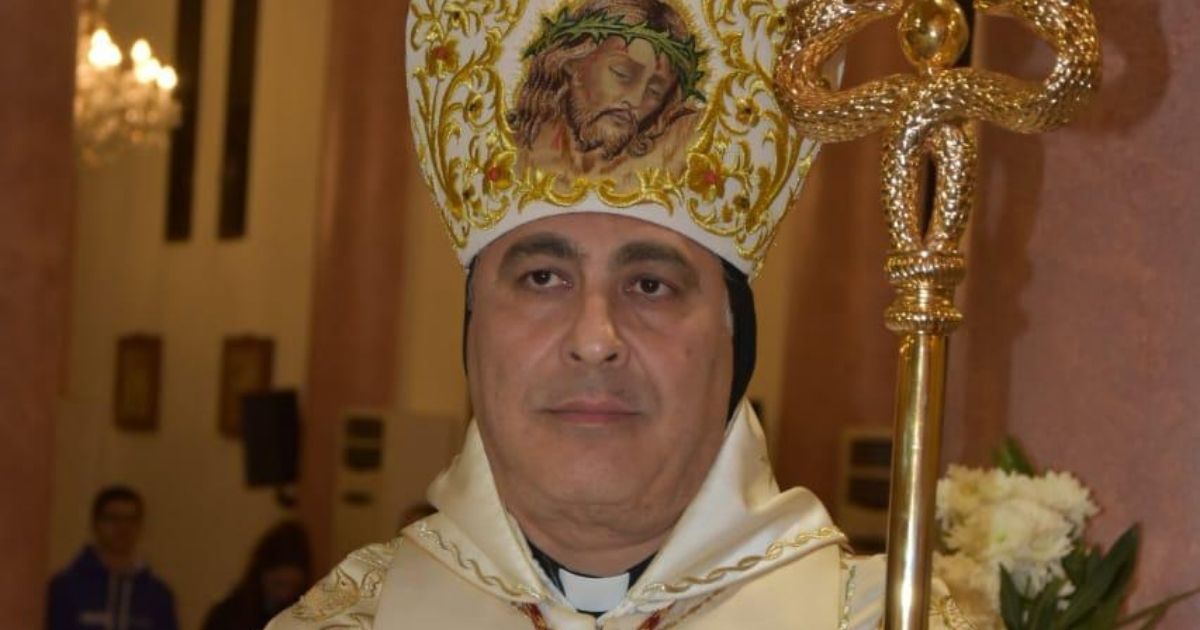 المطران مراد يلبي نداء البابا محتفلا بالقداس من أجل السلام