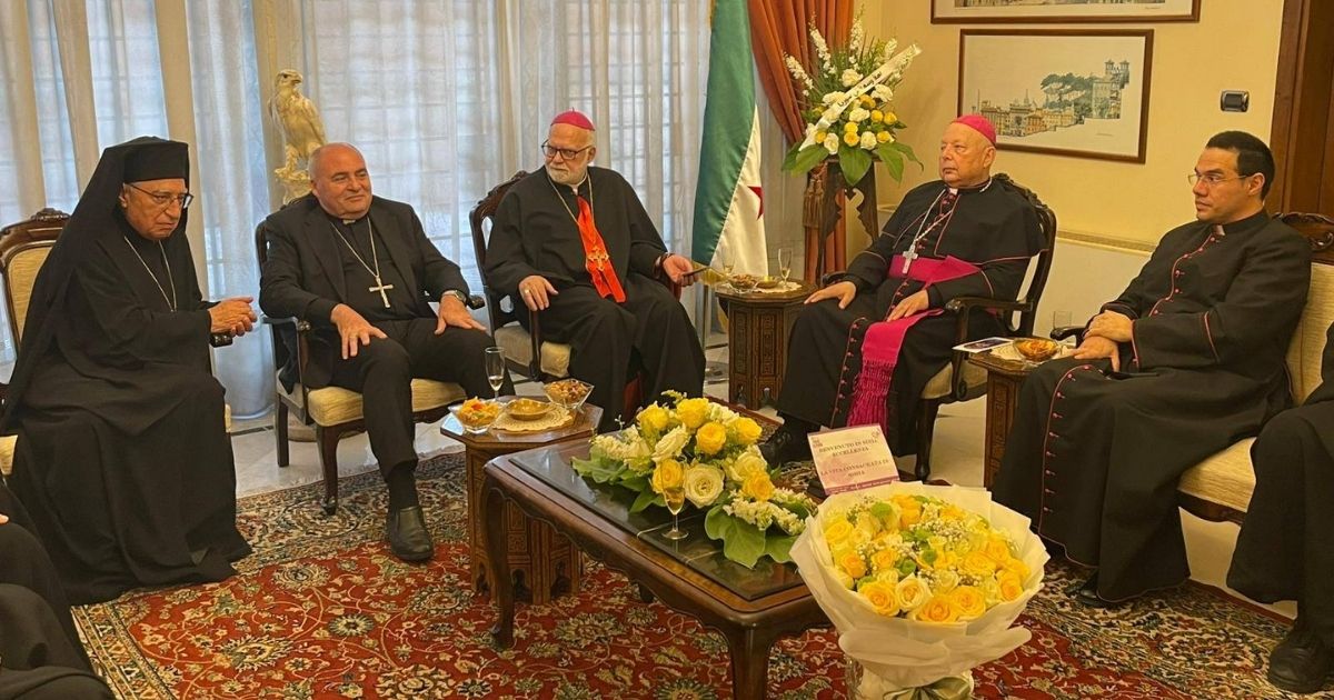 السفير البابوي الجديد في دمشق يبدأ مهامه بالصلاة والبركة