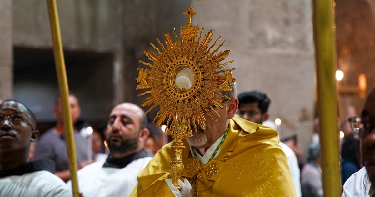 بيتسابالا في عيد القربان: الحياة التي يمنحها المسيح أقوى من العنف والموت