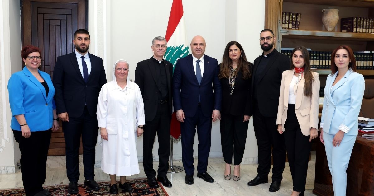 الرئيس عون تلقى دعوة لحضور القداس الإحتفالي لمناسبة اليوم العالمي المئة للرسالة