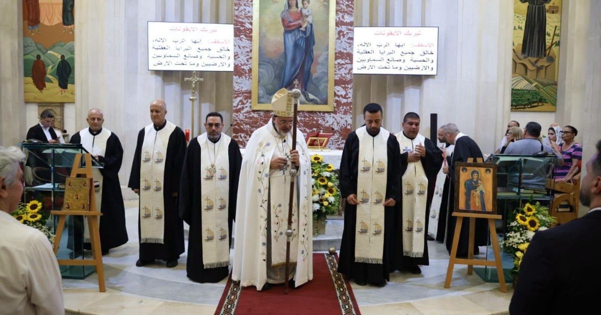 المطران سويف من شكا: مع الربّ في ضمانة... والعذراء لا تتركنا