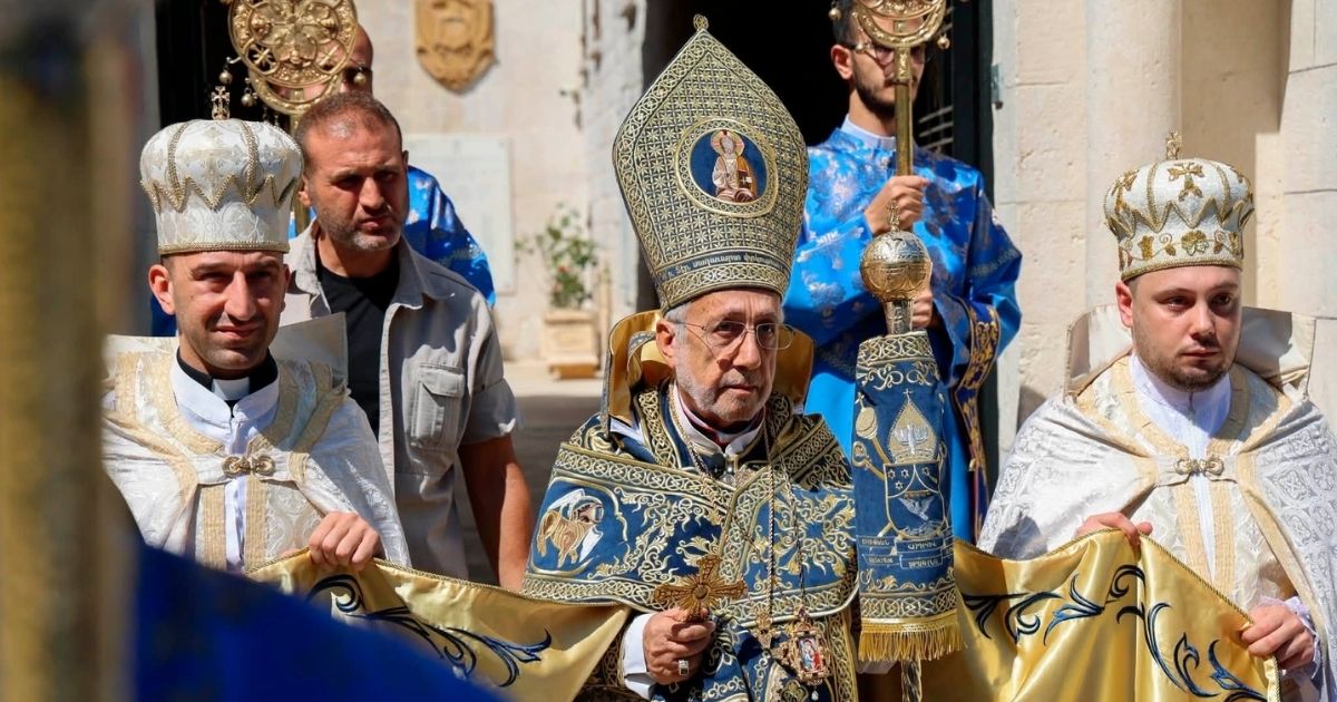 الكنيسة الأرمنية الكاثوليكية تحتفل بعيد الانتقال في بزمار