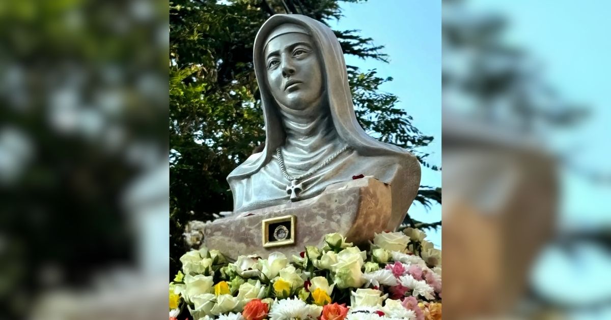 ذخائر القديسة رفقا تصل إلى زغرتغرين