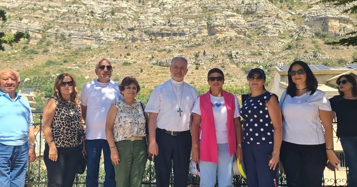رحلة سياحية دينية إلى بلدة العاقورة من تنظيم اللجنة الإعلامية في أبرشية جبيل