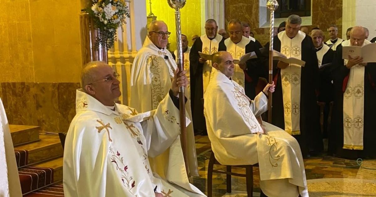 ترقية الخوريين عرب والأغا الى رتبة المونسنيورية بوضع يد المطران نفاع في الديمان