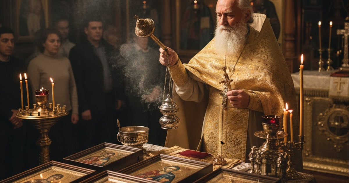 صلاة تبريك الصلبان والإيقونات