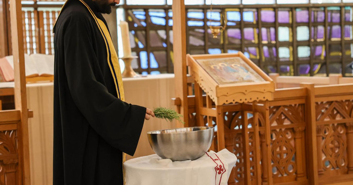 صلاة تبريك المياه